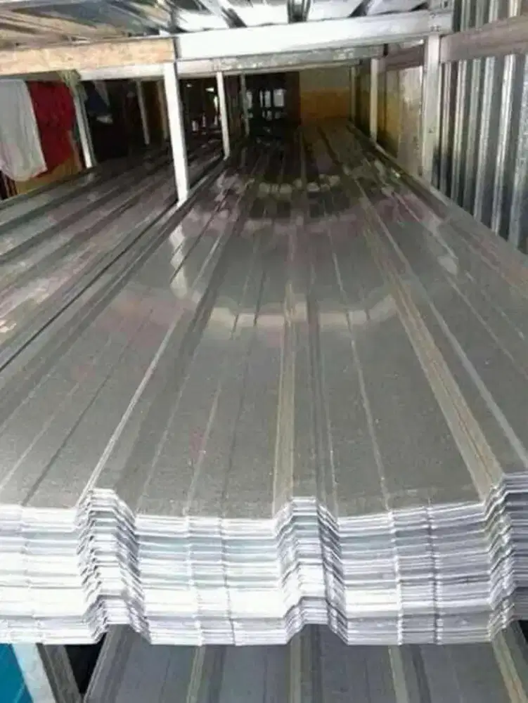 Kanopi baja ringan terpasang rapi galvalum