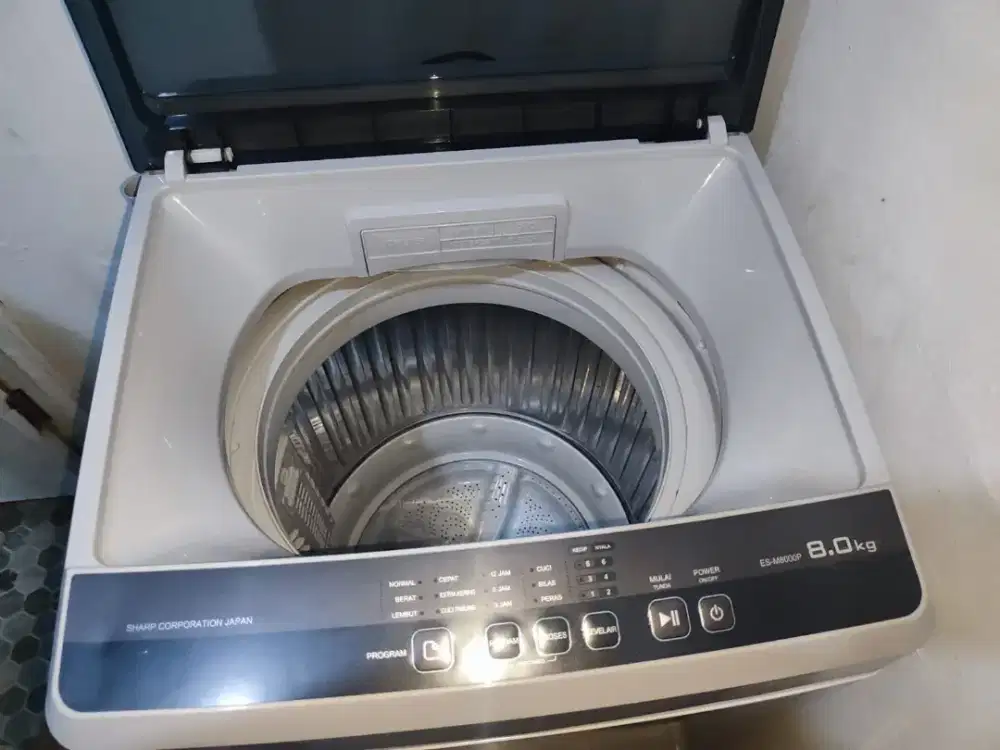 Mesin cuci sharp 1 tabung 8kg