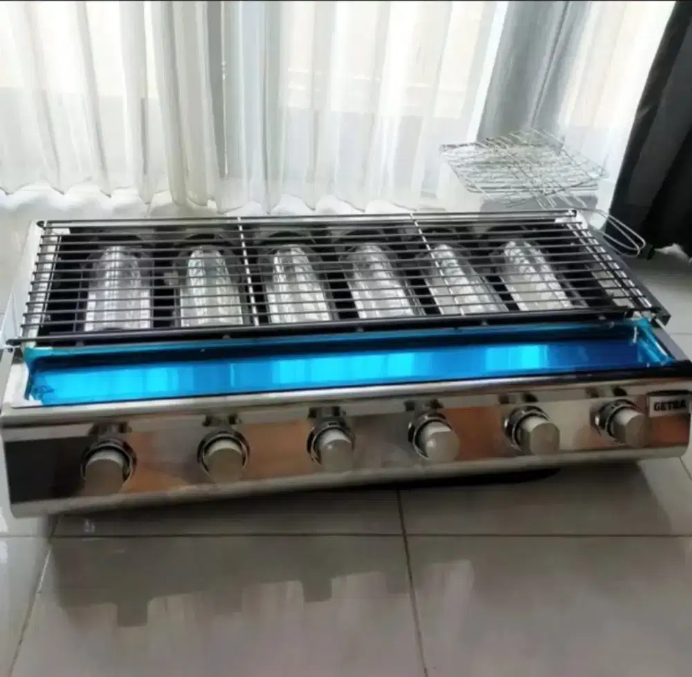 Pemanggang getra 6 tungku