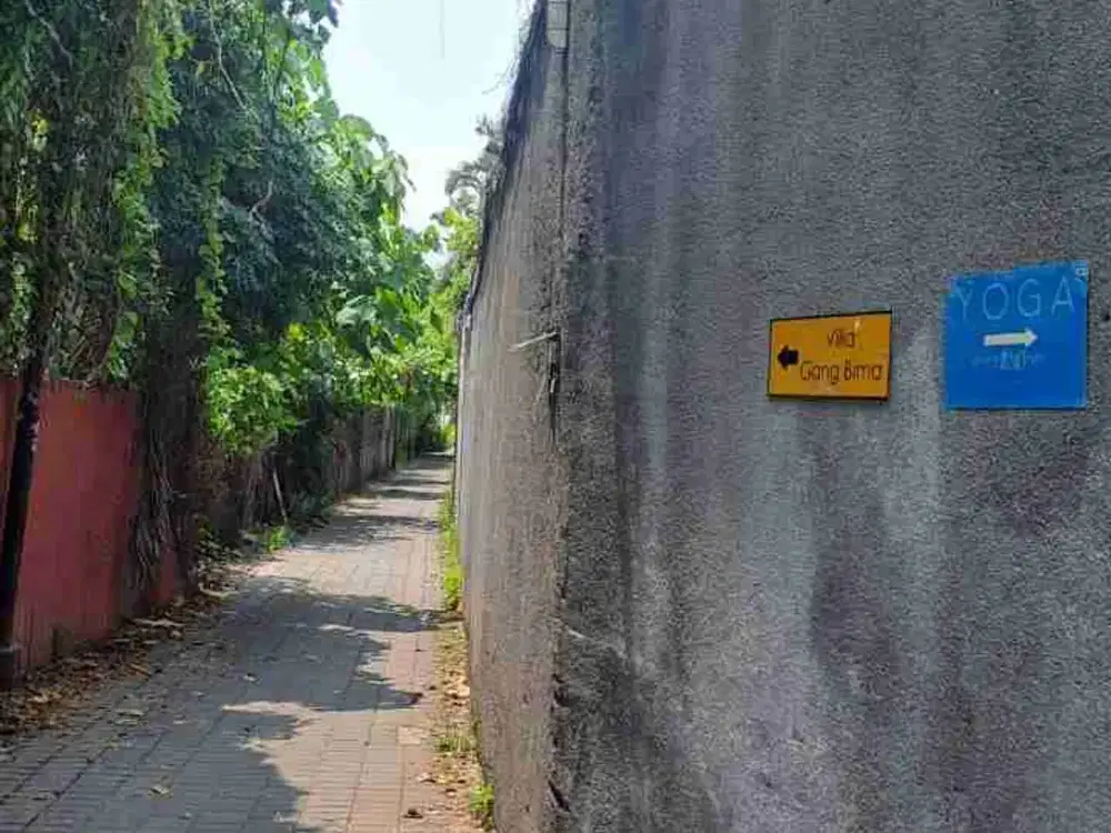 tanah kontrak termurah di dekat pantai seminyak Double six