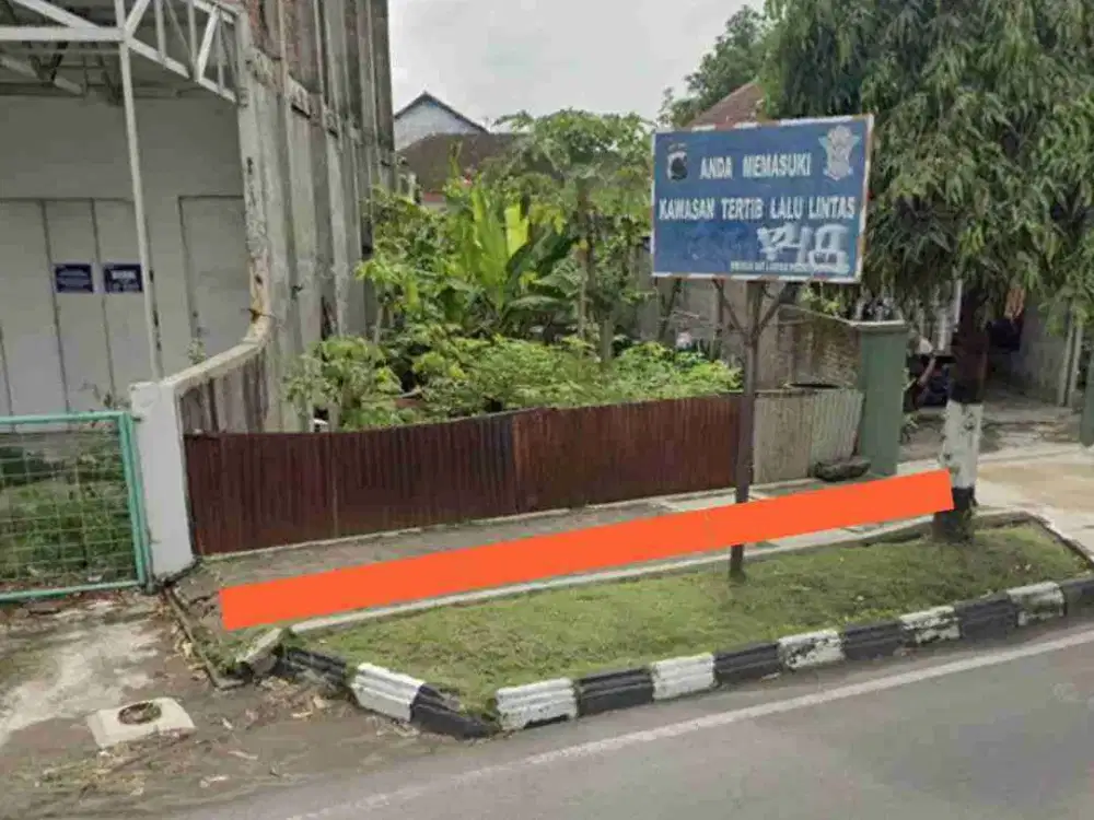 Tanah Strategis 100m² Tepi Jln Sukoharjo Kota