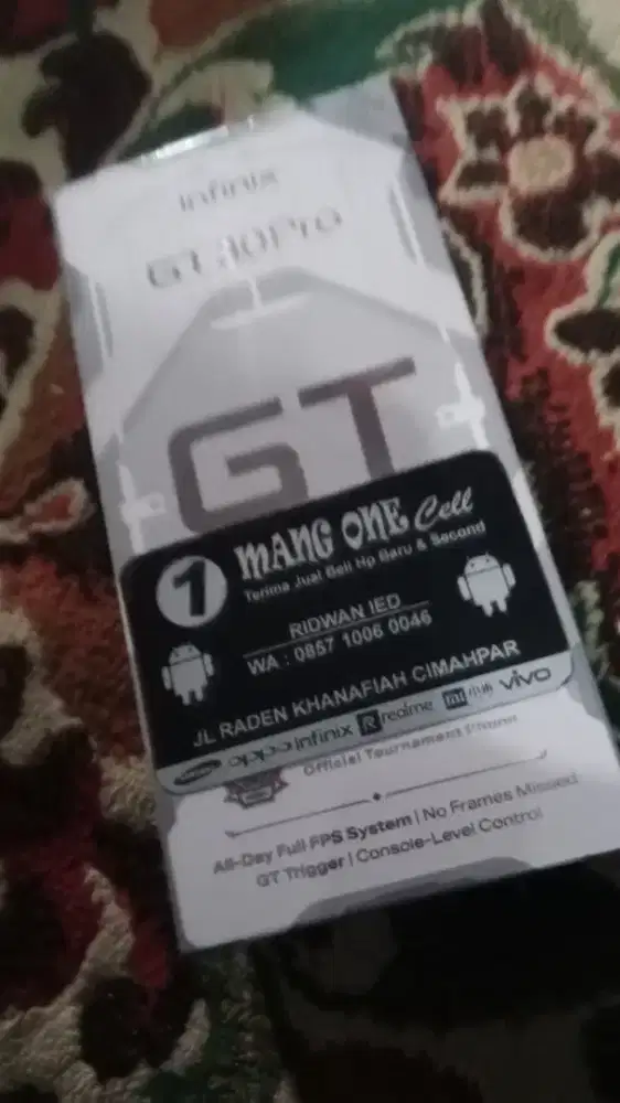 Infninx GT 30 pro 8+8/256 baru fres
