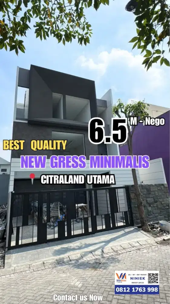 Hot listing new gress rmh citraland