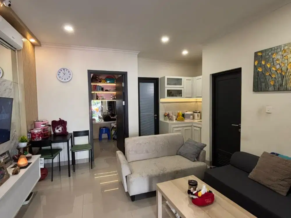 JUAL RUMAH ROW JALAN PALING LEBAR  CLUSTER BARONI - GADING SERPONG