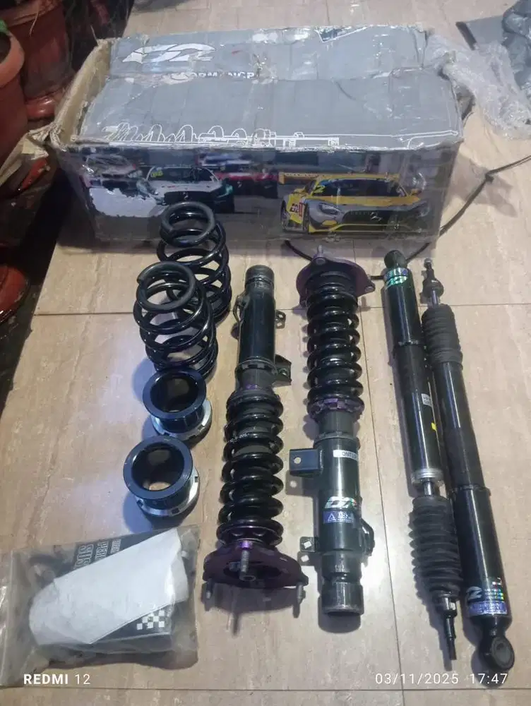 Shock Coilover D2 CRV Turbo 2017 - 2024