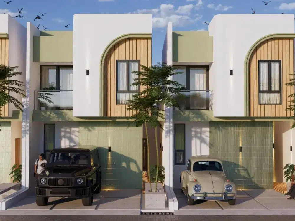 Rumah murah aesthetic dekat summarecon bisa kpr cocok untuk keluarga