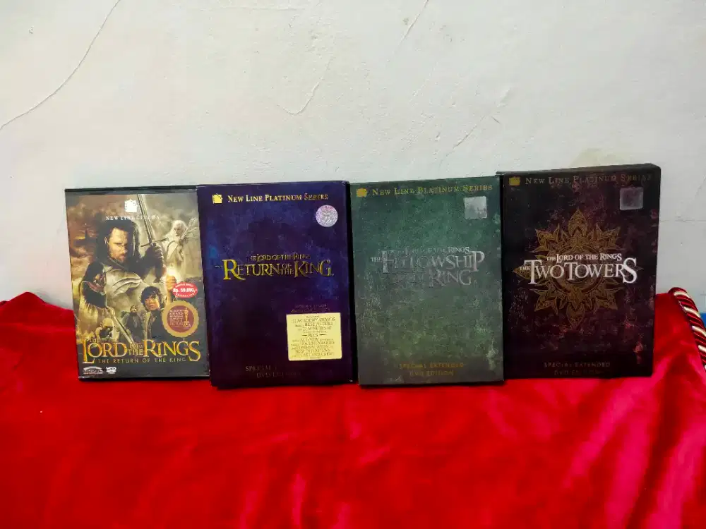 Vcd seri Lord of the Rings original