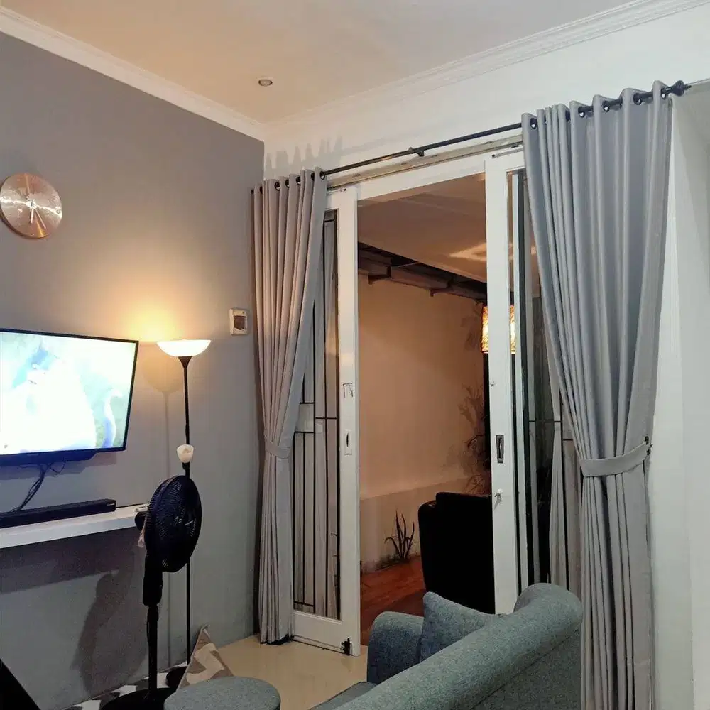 gorden minimalis bahan blackout berkualitas pemasangan gratis