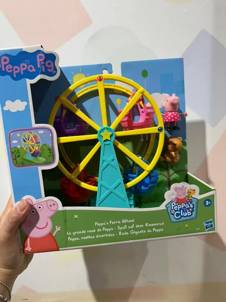 Peppa pig wheel mainan baru