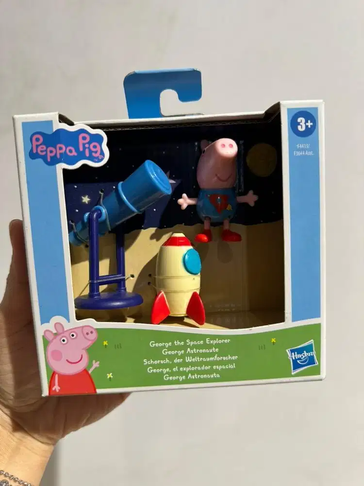 Peppa pig mainan baru astronot