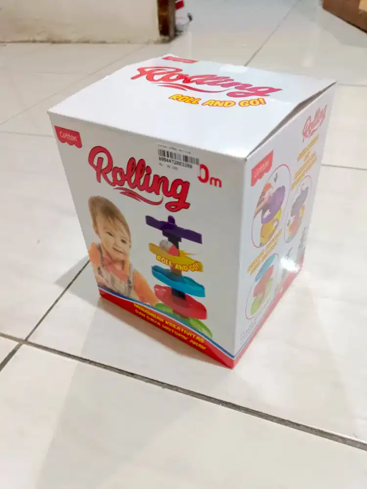 Jual cepat mainan bocah rolling ball