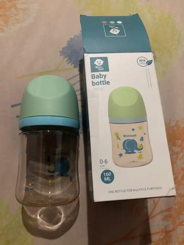 Botol susu bayi dot mom well (bahan PPSU)