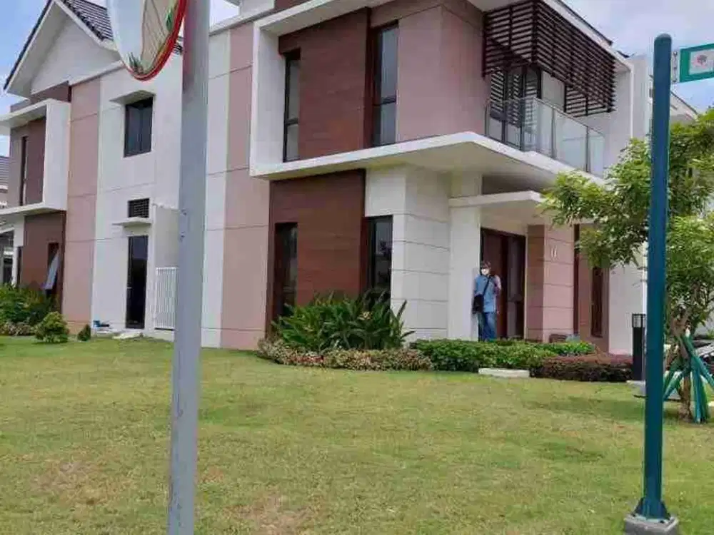dijual cepat rumah hook burgundy summarecon bekasi