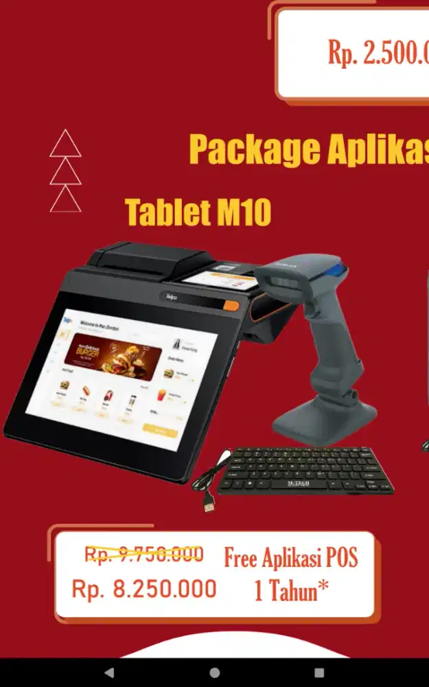 Jual Aplikasi Kasir Satu Set, TINGGAL PAKAI