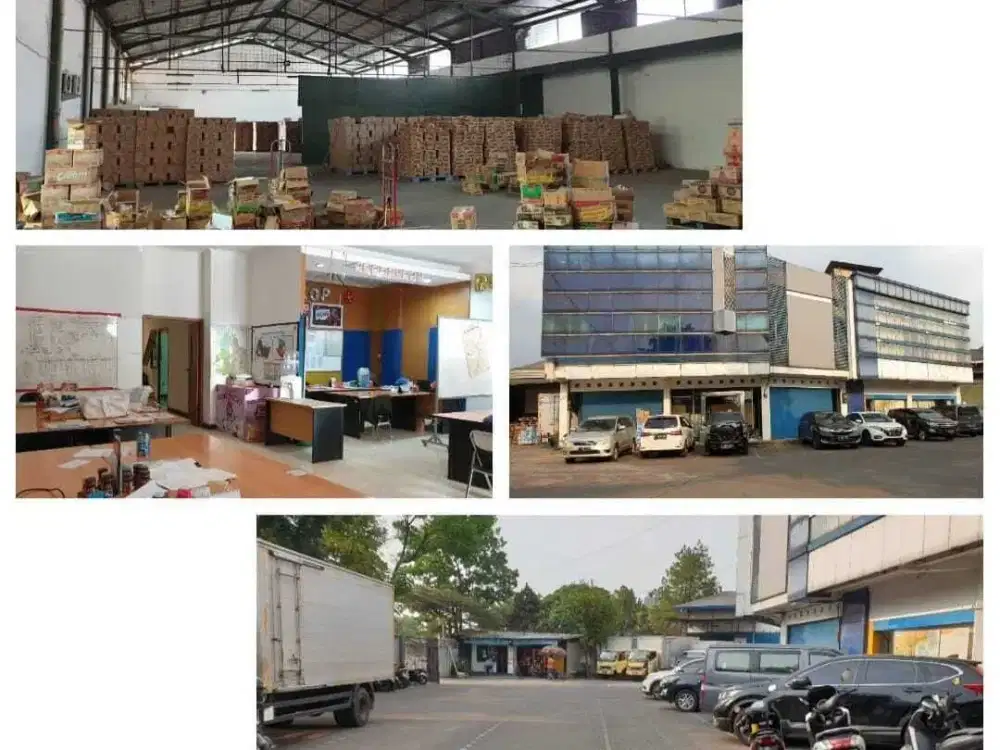 Gudang + ruko untuk klinik cafe resto mainroad soekarno hatta kota ban
