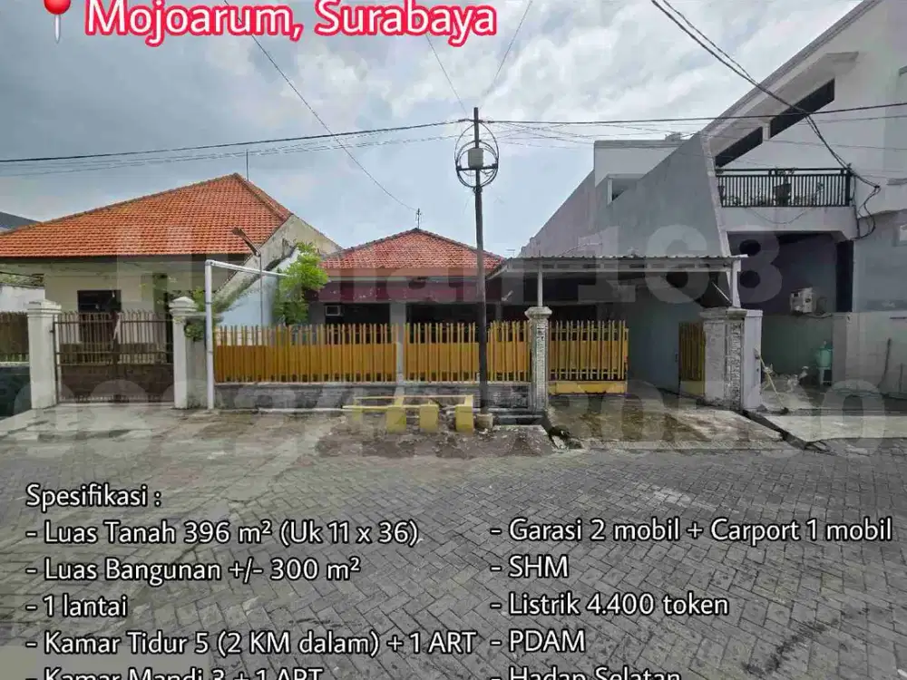 Rumah Kost Hoki Strategis Mojokidul Mojoarum Kali Kepiting Villa Kalijudan Indah Dharmahusada DHI Mojo Kidul Arum Kertajaya Surabaya Timur