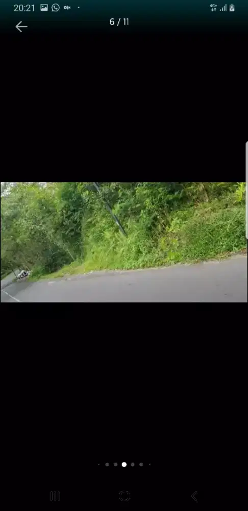 Tanah Startegis Pinggir Jalan DPU Lebar Depan 70 meter