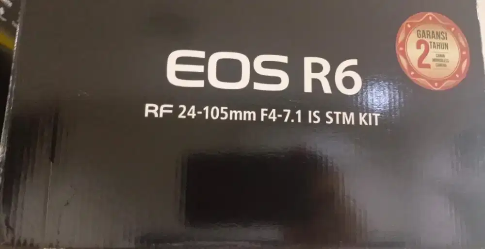 Canon Eos R6 kit 24 105 f4 is stm