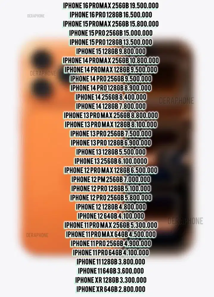 Jual beli iphone second bisa tukar tambah