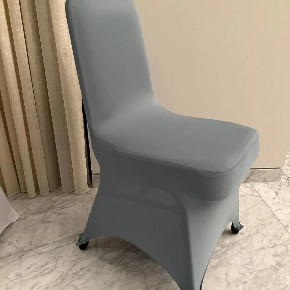 Dijual 100 pcs Sarung Kursi Futura Abu2 Strict