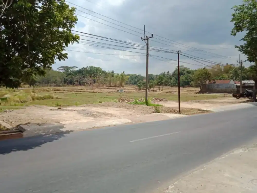 Jual murah lahan strategis siap pakai pinggir jalan raya di Ciawi