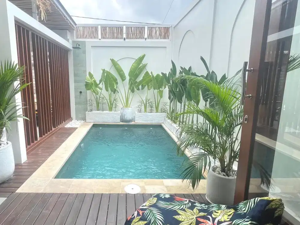Yearly Rental -Modern 1-Bedroom Villa with Private Pool,Prime Location