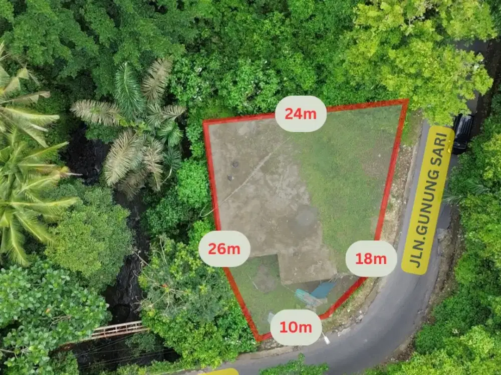 Premium Freehold Land for Sale - Prime Commercial Location in Ubud Center