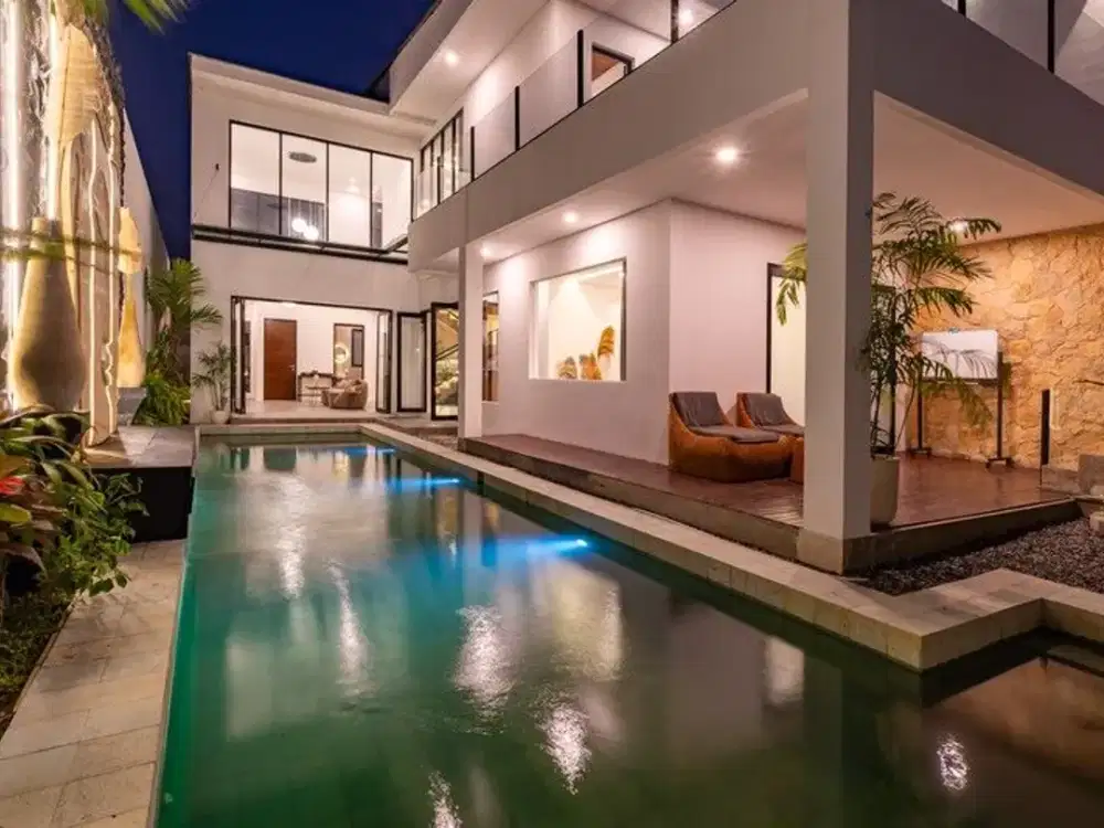 Leasehold - Contemporary Villa Perfect for Living or Investment, in Seseh, Bali