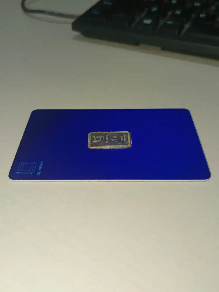 Silverin 1gr presscard
