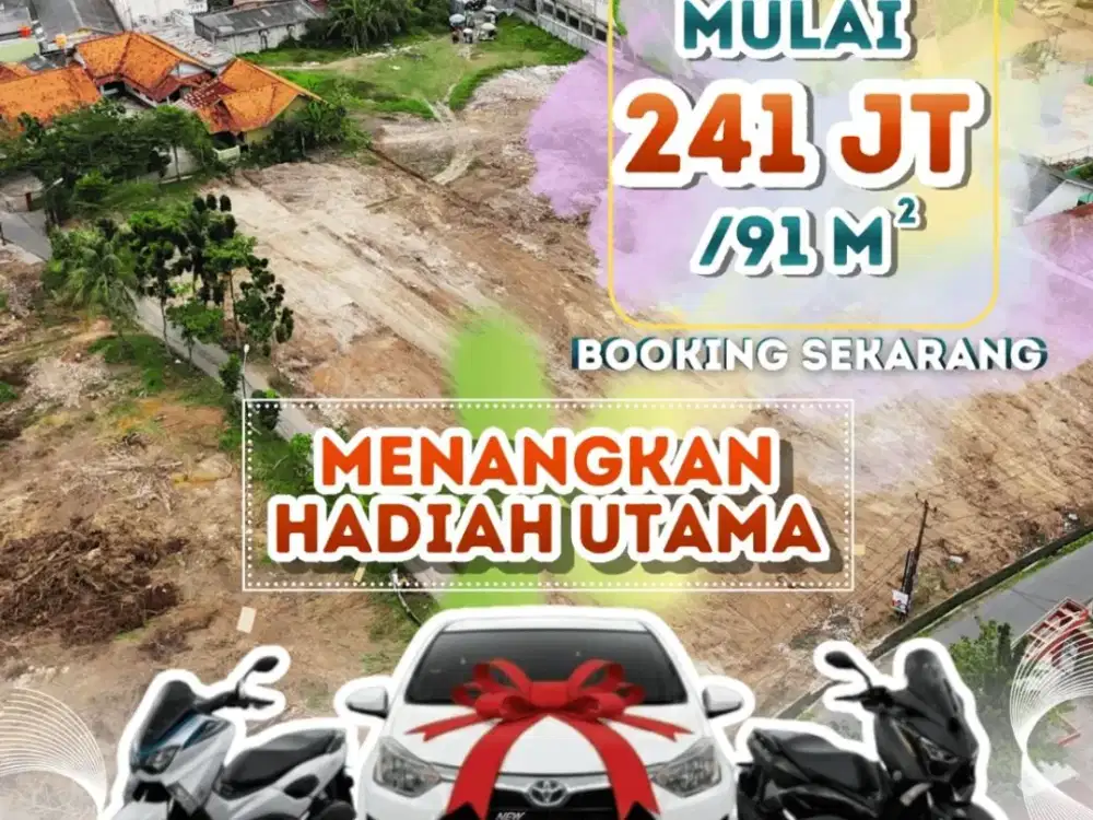 TANAH KAVLING BERHADIAH MOBIL DI PUSAT KOTA SERANG