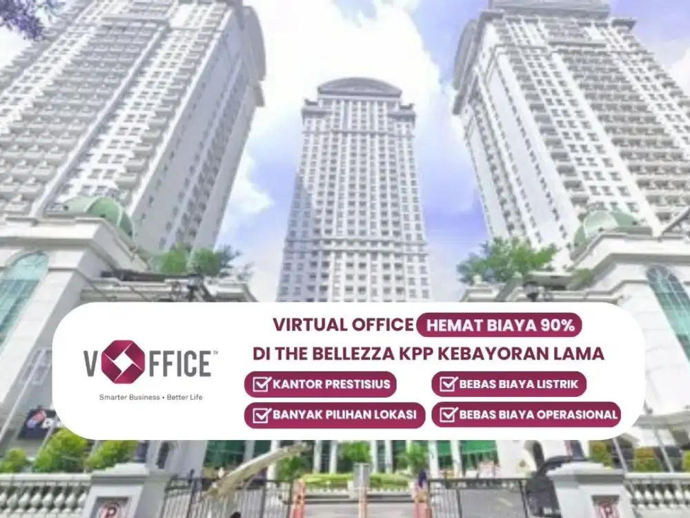SEWA KANTOR VIRTUAL OFFICE DI BELLEZZA PERMATA HIJAU JAKARTA SELATAN