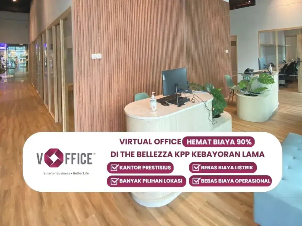 Sewa Kantor Virtual Office di Belleza KPP Kebayoran Lama