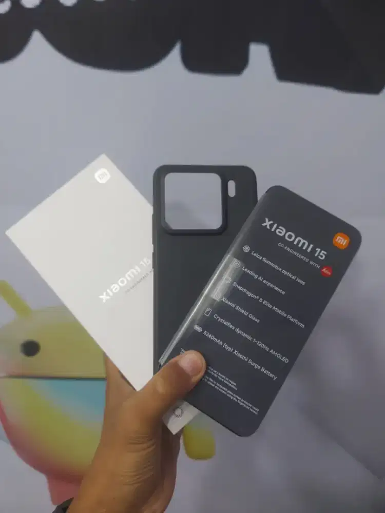 Xiaomi 15 12/512 jaringan 5g garansi on