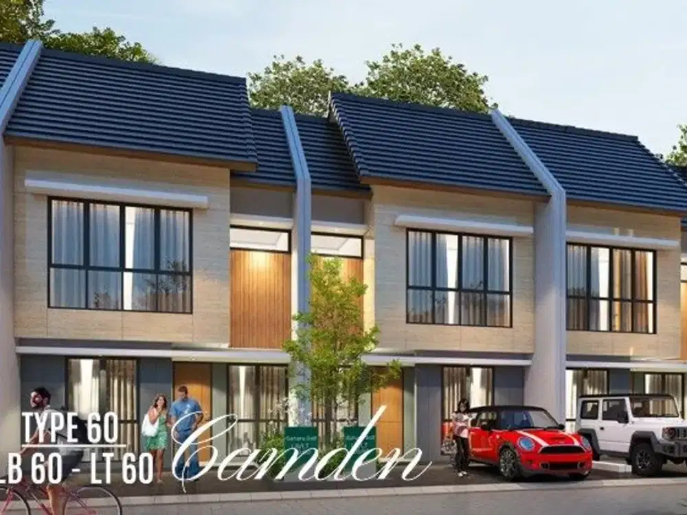 Rumah Elte dan modern 2 lantai di Gaharu Golf Residence