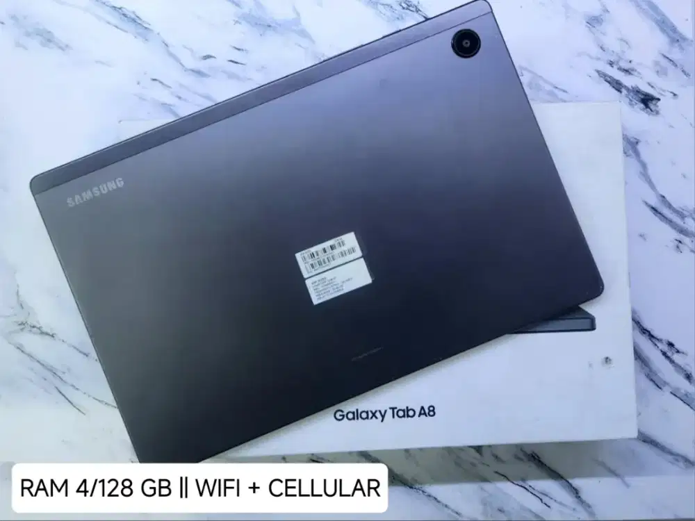 SAMSUNG TAB A8 2022 - RAM 4/128 GB || FULLSET ORIGINAL