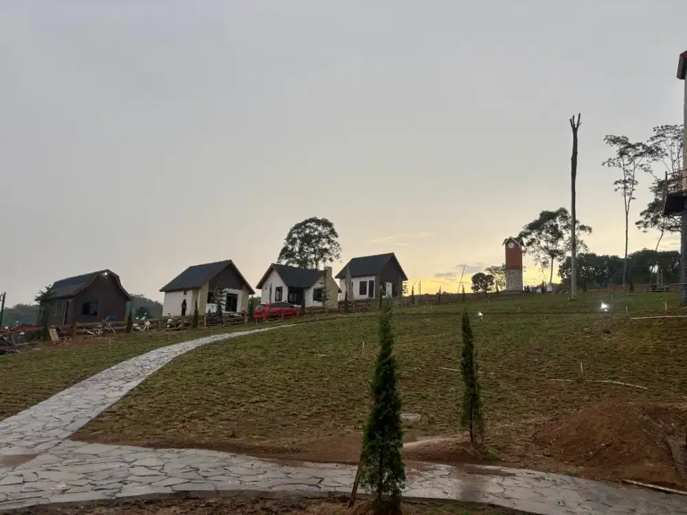 Tanah Kavling villa Nuansa Eropa stok terbatas