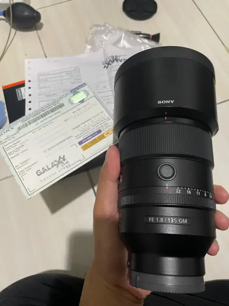 JUAL LENSA SONY FE 135mm F1.8 GM