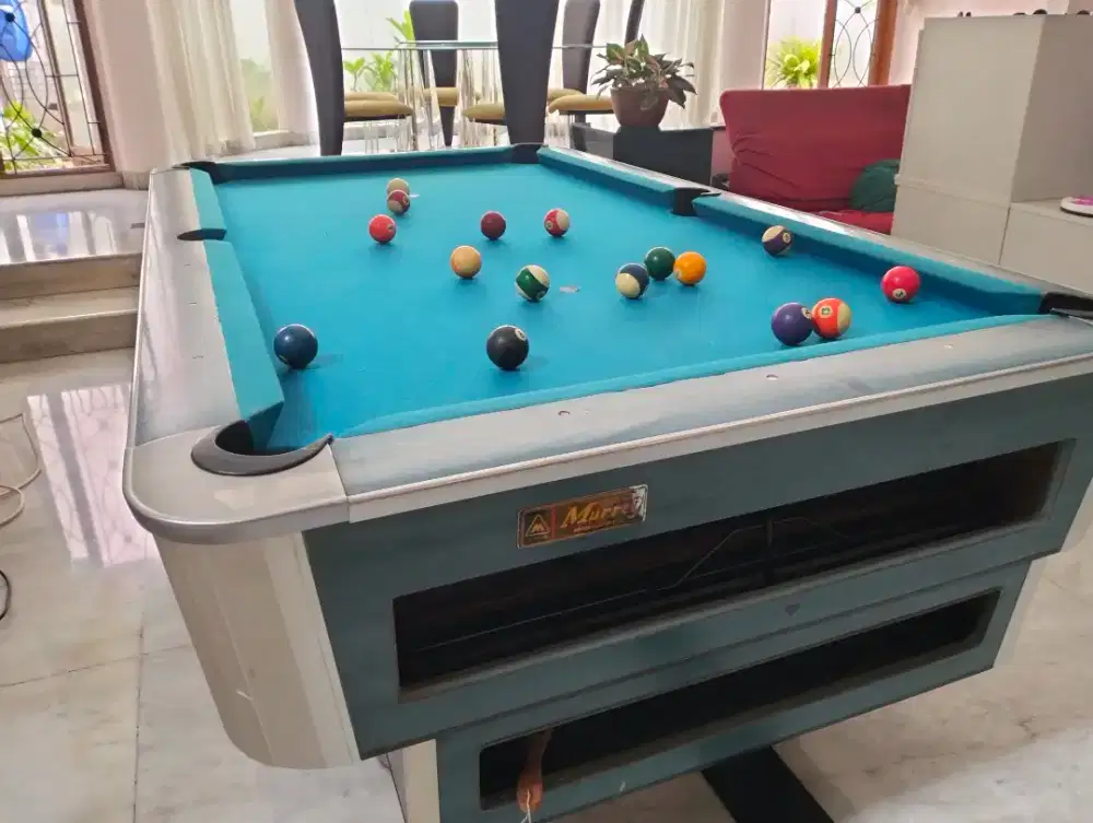 Meja billiard 7 feet merk Murry