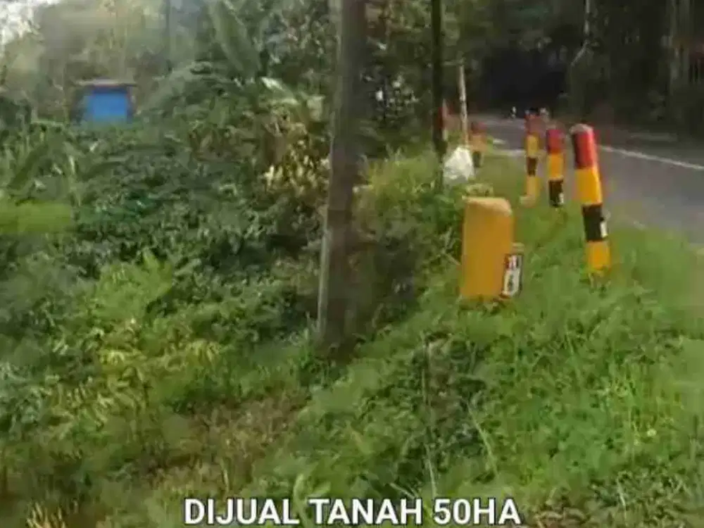 DIJUAL TANAH 50HA PERBATASAN SUMOWONO - TEMANGGUNG, JATENG