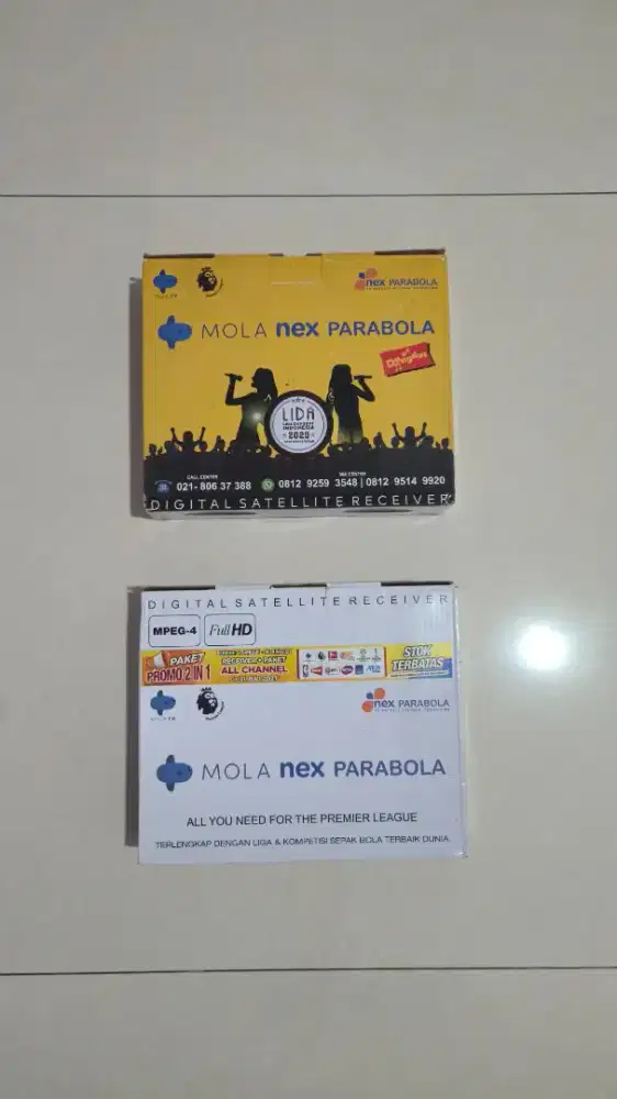 Receiver parabola nex