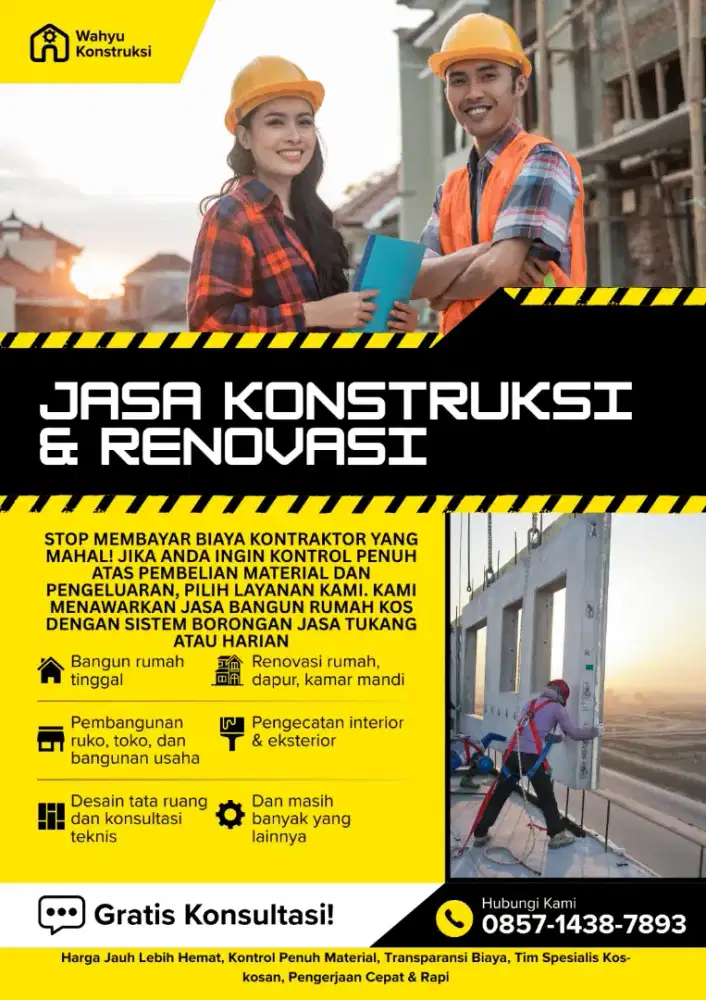 Jasa Bangun Dari Nol Jujur dan Amanah