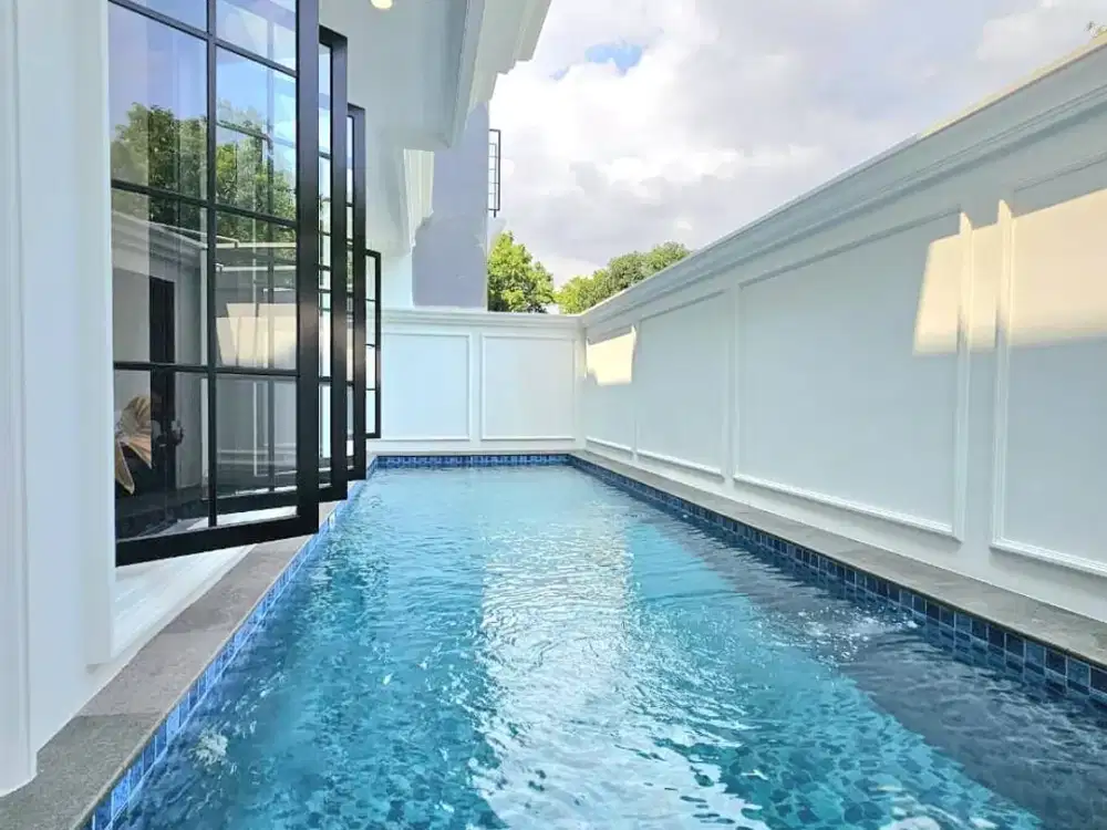 Jual Cepat Rumah Brand new American Classic Posisi Hook di Puri Bintaro Sektor 9 (SD)