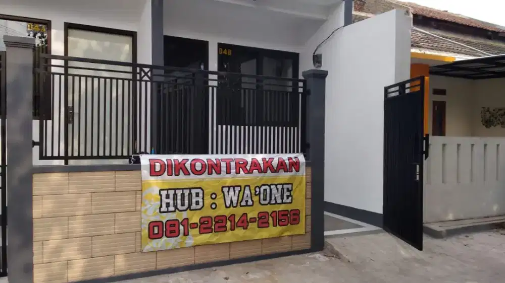 Kontrakan bisa untuk yang sudah berkeluarga dan kost khusus putri