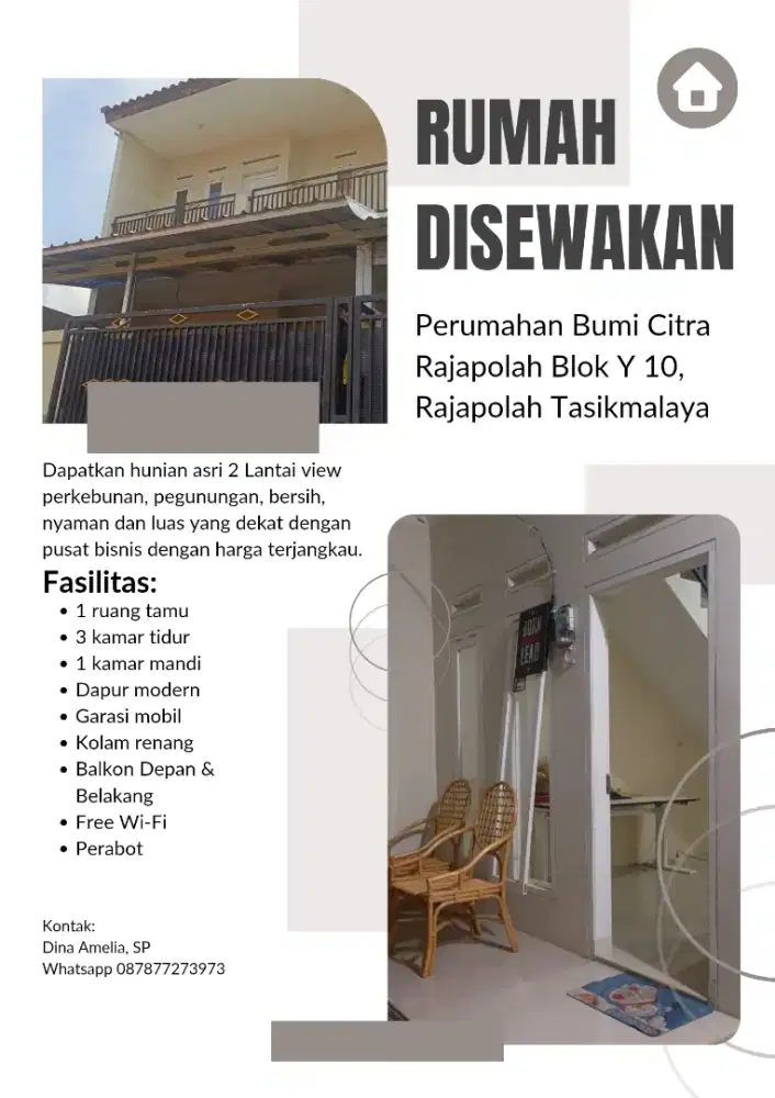 Disewakan Cepat Harga Nego di Loksi