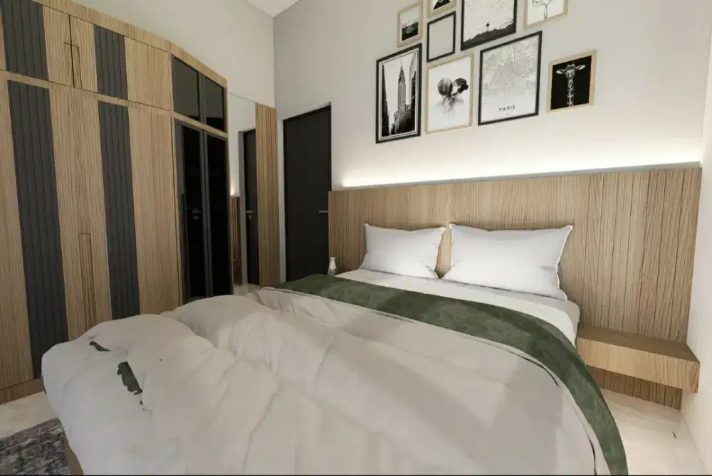 Dijual Rmh baru Cikutra 1unit lg Bdg Utara udara sejuk air jernih