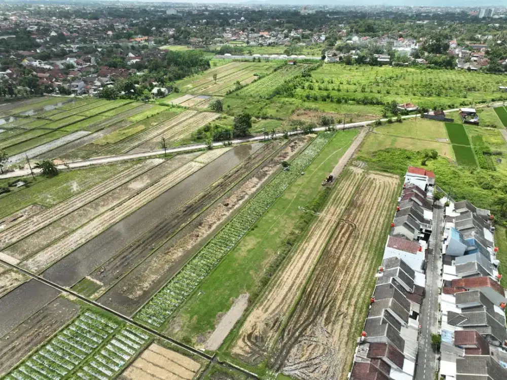 Tanah SHM area Godean 5 Menit ke Ringroad dan Kampus UNU