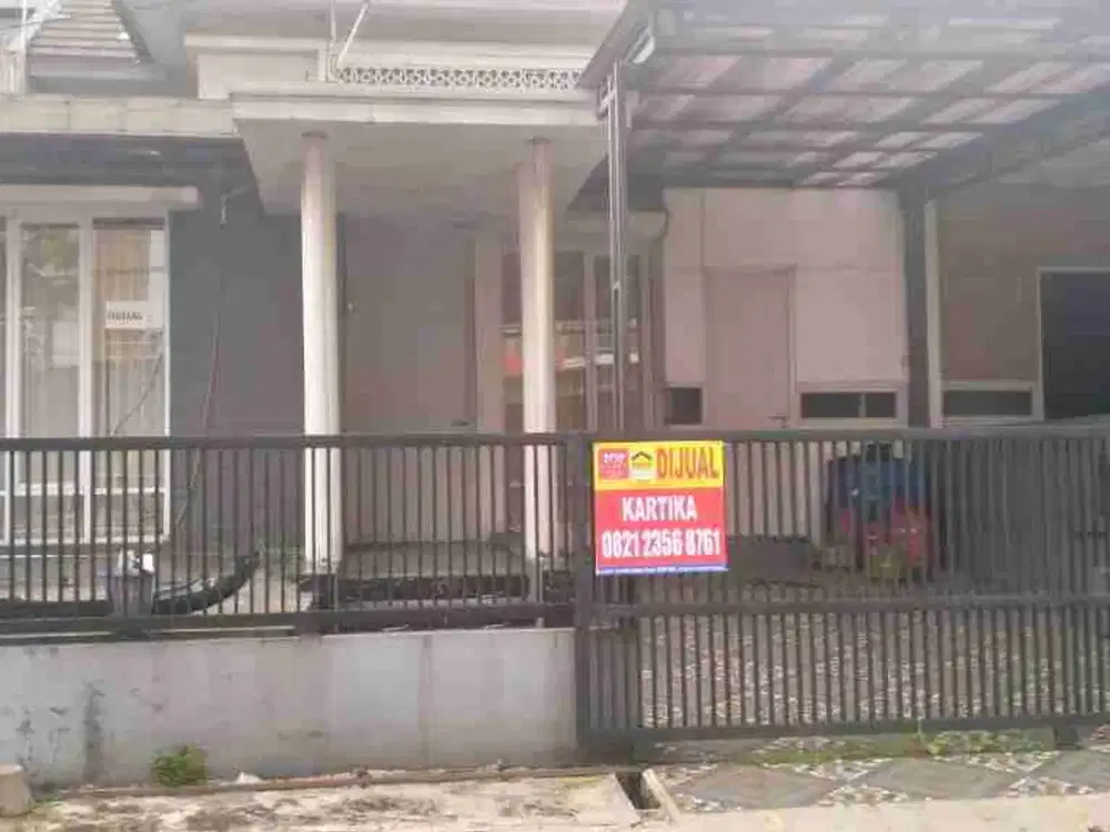 Jual rumah bagus dan strategis dalam Cluster di Bukit Cimanggu City.