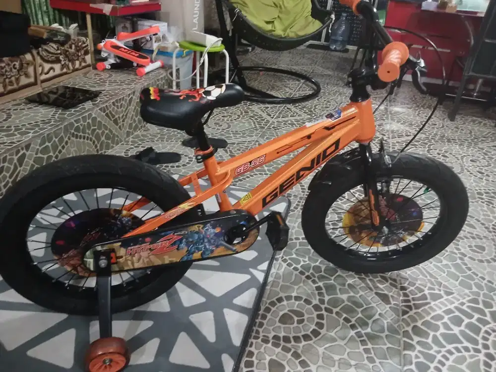 Sepeda anak merk GENIO SPD 18 HYPER Z