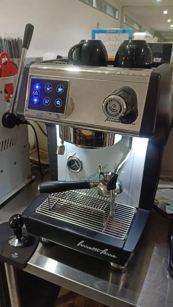 Mesin kopi Ferratti Ferro + Grinder