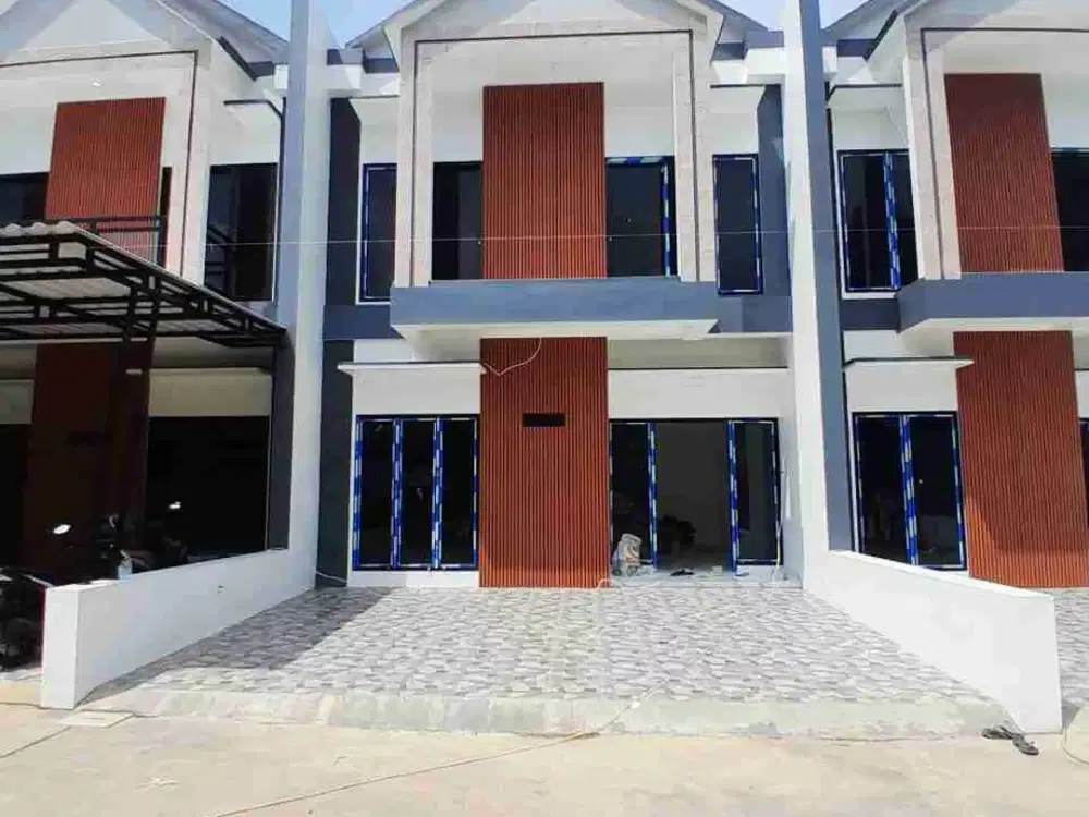 CLUSTER BARU 2 LANTAI SIAP HUNI, LOKASI STRATEGIS EKSLUSIF 8 UNIT TANPA DP 0%
